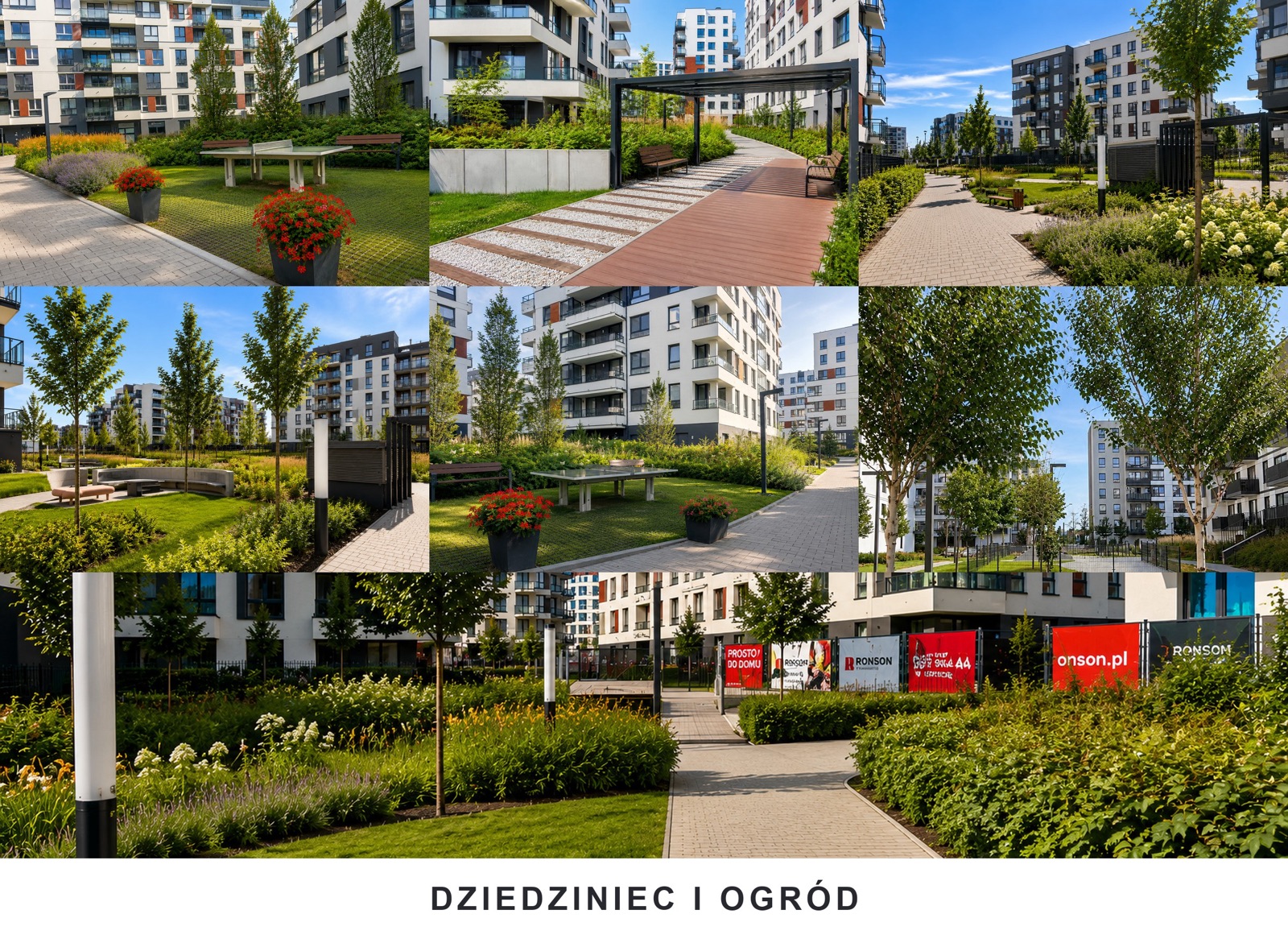 Dziedziniec i ogród